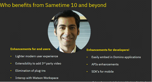 Image:Sametime V10 –  novità in arrivo per la next release