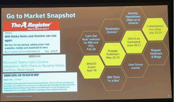 Image:sintesi di IBM Thinks 2018 #welovedomino #domino2025
