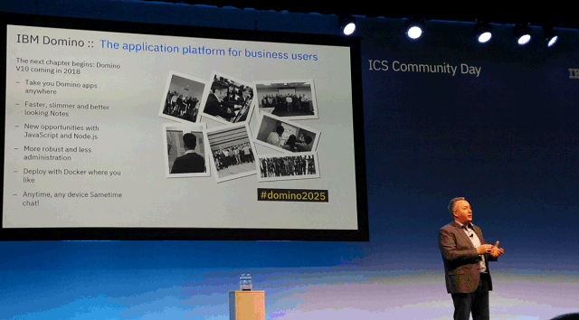 Image:sintesi di IBM Thinks 2018 #welovedomino #domino2025