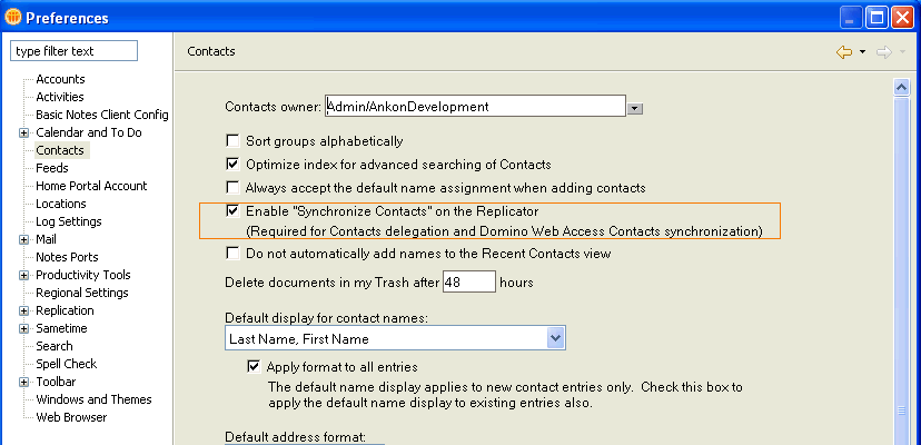 Image:Altra feature su Lotus Notes 8