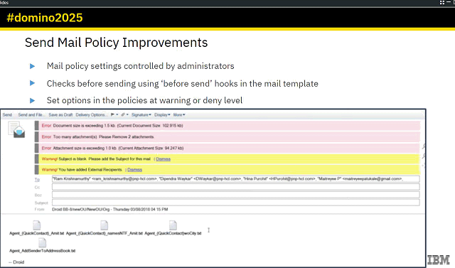 Image:webcast notes e domino V10 - riassunto #welovedomino #domino2025