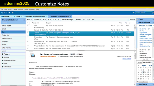 Image:webcast notes e domino V10 - riassunto #welovedomino #domino2025