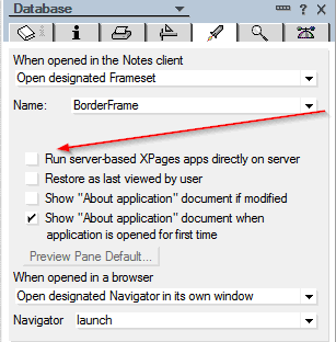 Image:XPiNC run server-based XPages feature - le applicazioni XPages  nel client Notes diventano più performanti